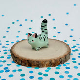 Tiger Mini Mew (Colored Porcelain - Light Blue)